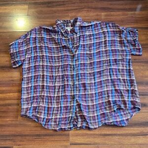 Lucky Brand Multicolor Plaid Shirt